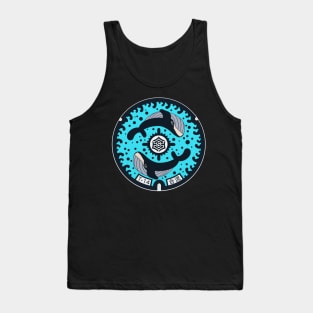 Kochi City Manhole Cover Art Alternative Color Tank Top